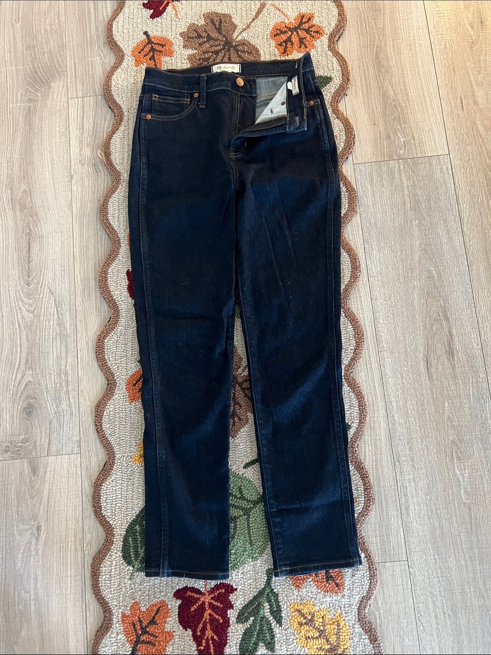 Madewell Dark Indigo High-Rise Women's Jeans -Stovepipe size 26